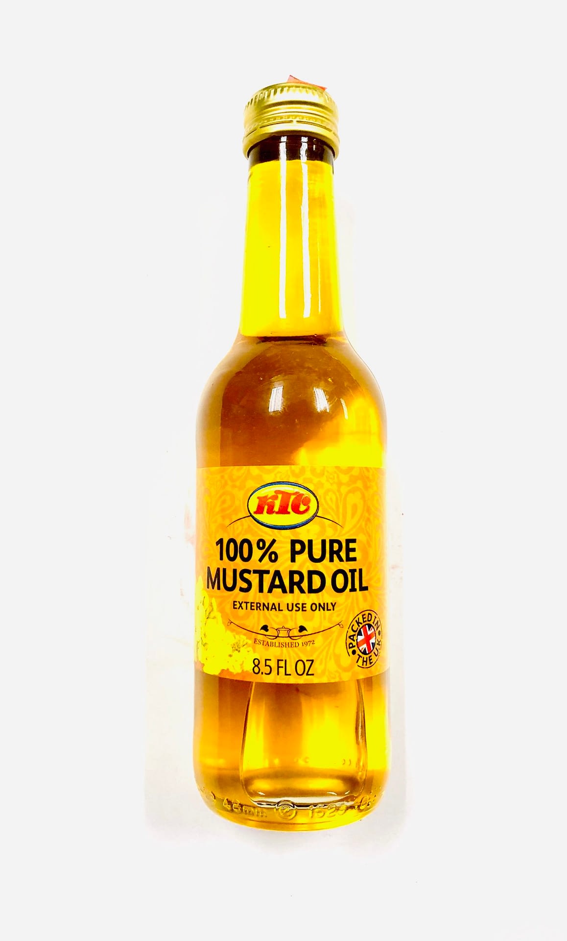 KTC 100% Pure Mustard Oil 8.5 Oz - Food and Cart